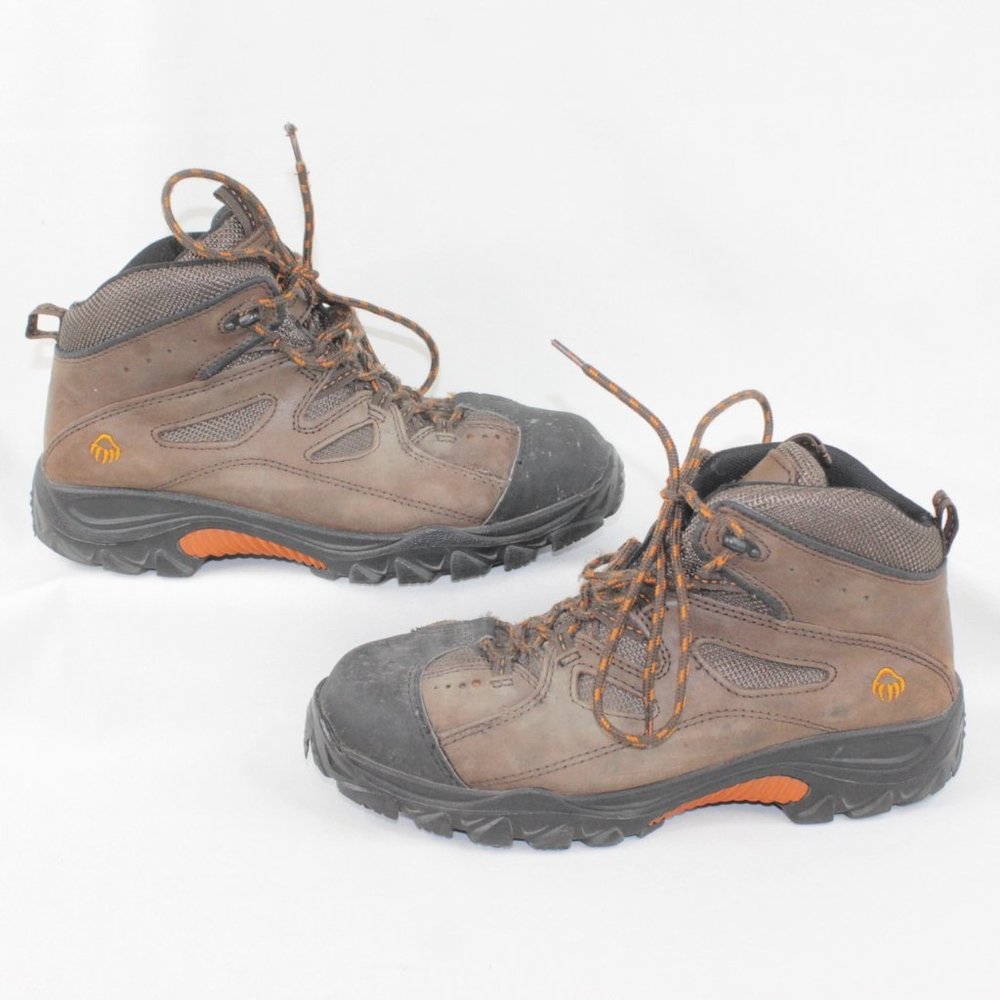 Wolverine W02194 Hudson Lace Up Steel Toe Work Boots Men's Size 9 1/2 EW 9.5